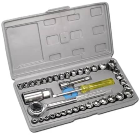 40 Piece Combination Socket Wrench Set_0