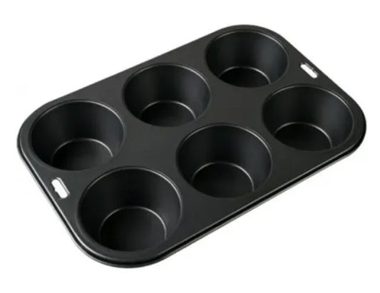 Non-Stick 6 Cup Jumbo Muffin Pan_0