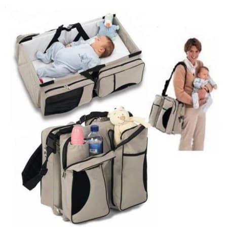 Baby Travel Bed and Bag - Boy_0