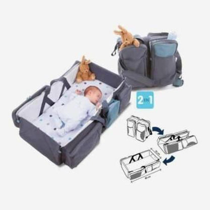 Baby Travel Bed and Bag - Boy_2